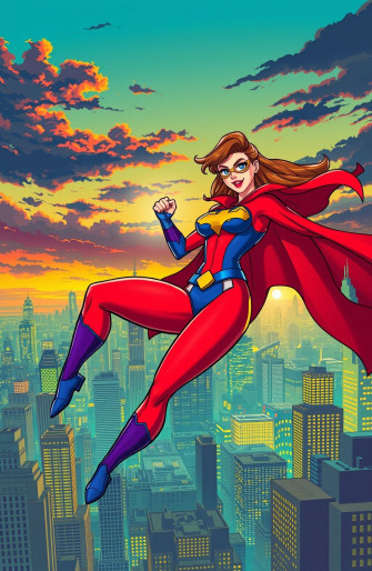 Female Superhero Wallpaper