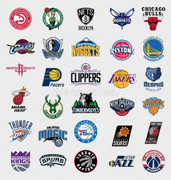 Nba Teams Logos Editorial Image Illustration Of Blazers