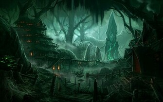 Dark Forest Wallpaper