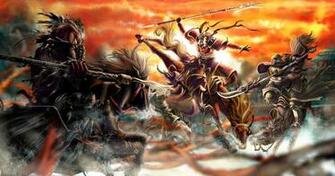 Epic Futuristic Mythological And Historical Battle