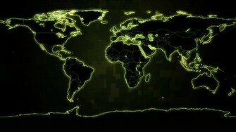 Global Map Wallpaper