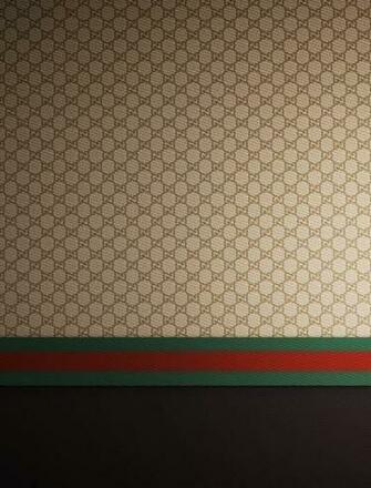 Gucci Brown Red Green Wallpaper For iPhone