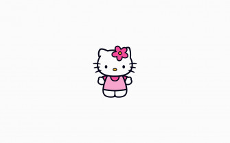 Simple Hello Kitty Desktop Wallpaper