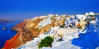 Oia Santorini Greece Wallpaper