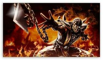 Scorpion Kombat HD Wallpaper For High Definition WqHD