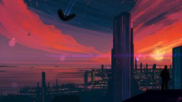 Aesthetic Sunset Android iPhone Desktop HD
