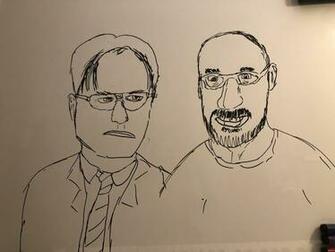 Vsauce And Dwight By Shortstopghost