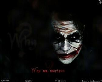 Showing Gallery For Why So Serious Joker Wallpaper
