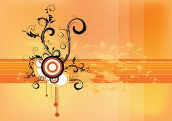 Grunge Scroll Vector Wallpaper