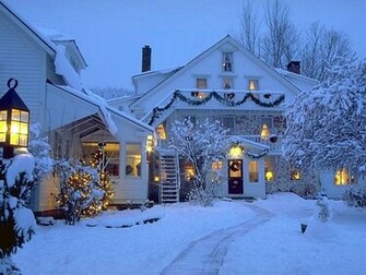 Christmas Scenes Wallpaper Grasscloth