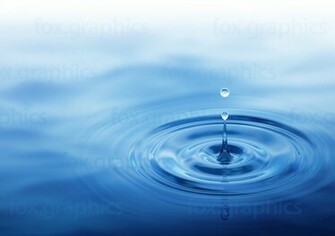 Blue Water Drop Background Fox Graphics