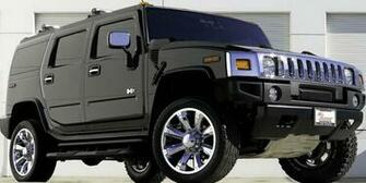 Black Hummer H2 Wallpaper