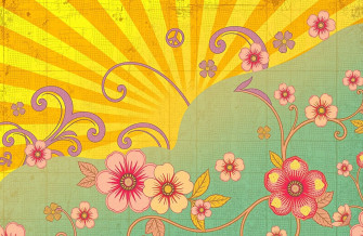 Vintage Hippie Aesthetic Wallpaper