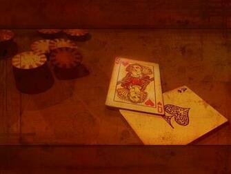 Cards And Chips Gambling Objects Wallpaper Image