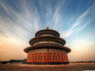 Chinese Temple Wallpaper Top Background