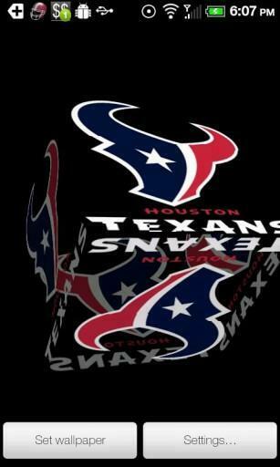 Bigger Texans Live Wallpaper Pro For Android Screenshot