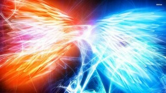 Fire Vs Water Wallpaper Abstract