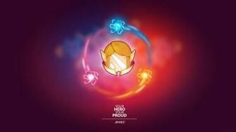 Dota Invoker Simple Logo Wallpaper