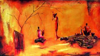 Incomparable African Art Desktop Wallpaper You Can Get It