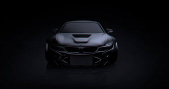 Wallpaper Bmw Dark Black Matte Tuning Future By