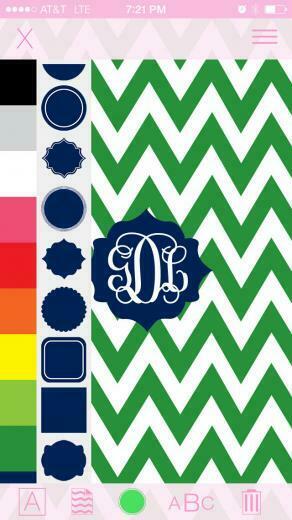 Monogram Store Wallpaper Creator iPhone iPad App Market