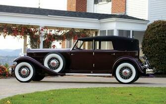 Packard Twin Six Individual Custom Convertible Sedan By