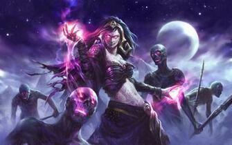 General Fantasy Art Magic The Gathering Witch Zombies