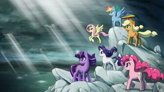 My Little Pony Fond D Cran And Arri Re Plan
