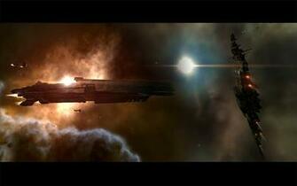 Online Spaceships Digital Art Wallpaper