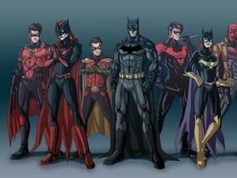 Nightwing Batwoman Red Hood Robin Wallpaper