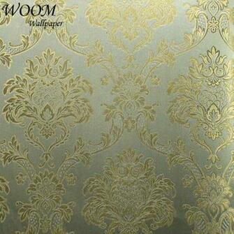 Metallic Foil Gold Damask Italian Thick Modern Wallpaper Designs Buy