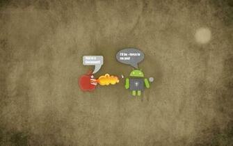 Android Apple Wallpaper