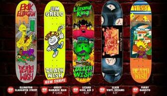 Deathwish Skateboards Logo Wallpaper Holday
