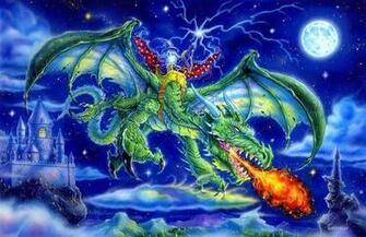 Green Dragon Kelly Wall Mural Traditional Wallpaper By Murals