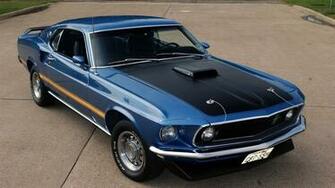 Ford Mustang Mach Classic Cars Wallpaper Background