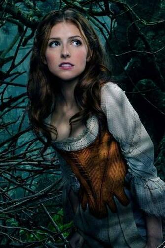 Anna Kendrick As Cinderella Hot Looking Mobile Wallpaper With