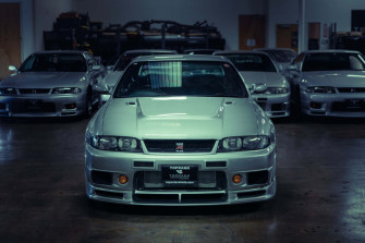 A Beautiful Widebody R33 Gtr Wallpaper