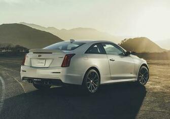 Cadillac Ats V Coupe Rear Photo Size X Nr
