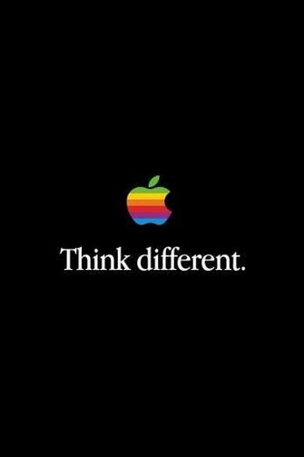 Think Different Simply Beautiful iPhone Wallpaper