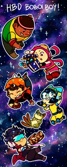 Boboiboy Collection Favourites By Niekorin