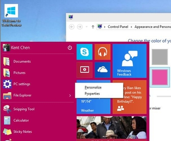 Windows Use And Customize The New Start Menu Next Of