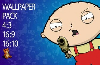 Stewie Griffin Gangster Wallpaper