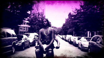 Asap Rocky Purple Swag Rap Wallpaper