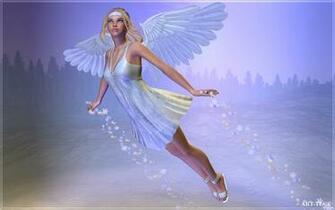 Wallpaper By Art Tlc Winter Angel Widescreen