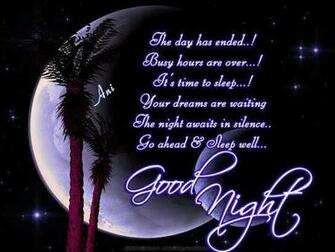 Wallpaper Quotes Card Poem Good Night Image