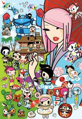 Tokidoki Cartoon Wallpaper Love