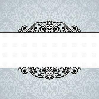 Vintage Background With Floral Frame And Place For Text Vector