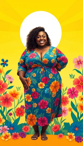 Fat Woman Wallpaper
