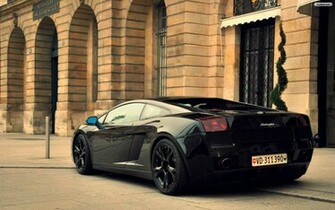 Black Lamborghini Wallpaper