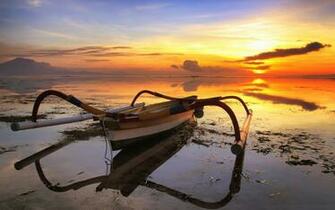 Boat Wallpaper Low Tide Fishing iPhone